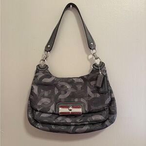 Coach Sateen Kristin Hobo Shoulder Crossbody Purse